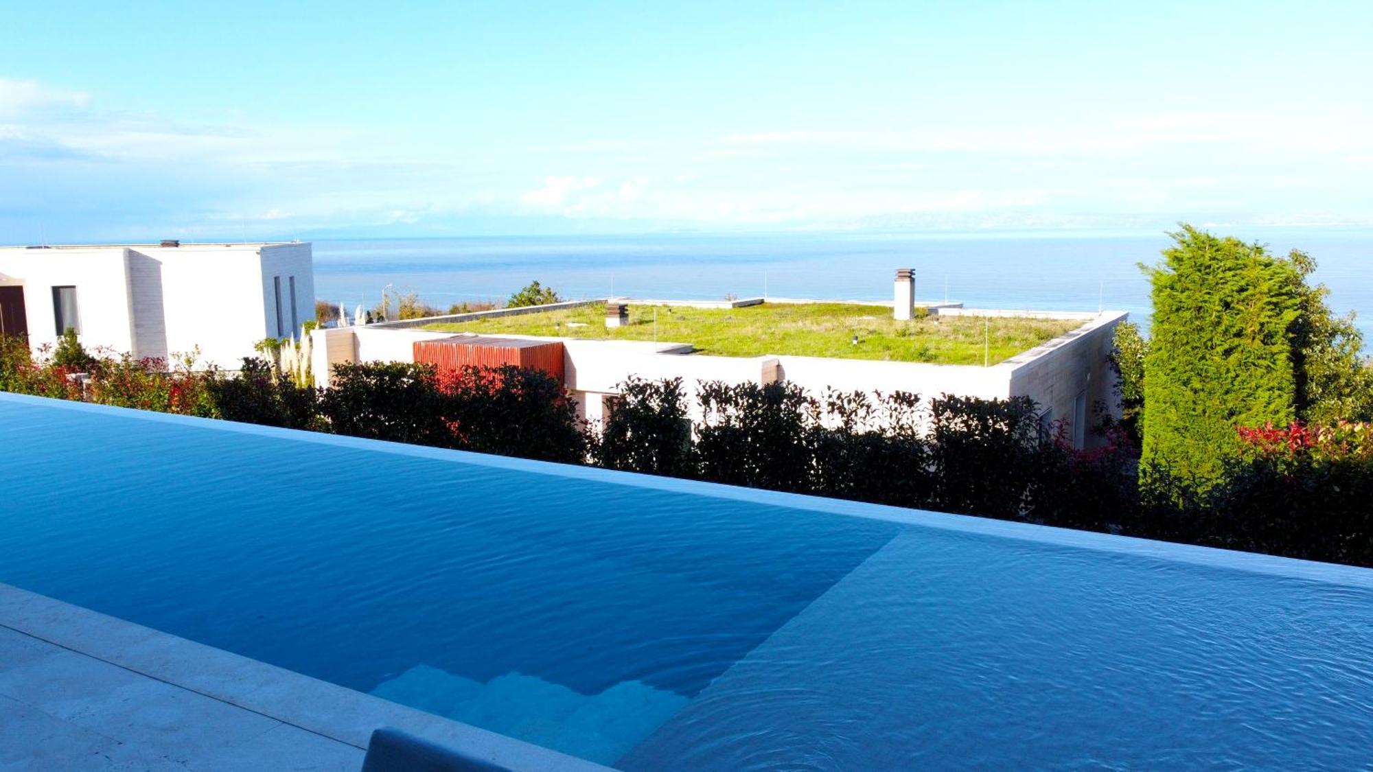 Deluxe Villa Jante Infinity Pool Durrës Exteriör bild