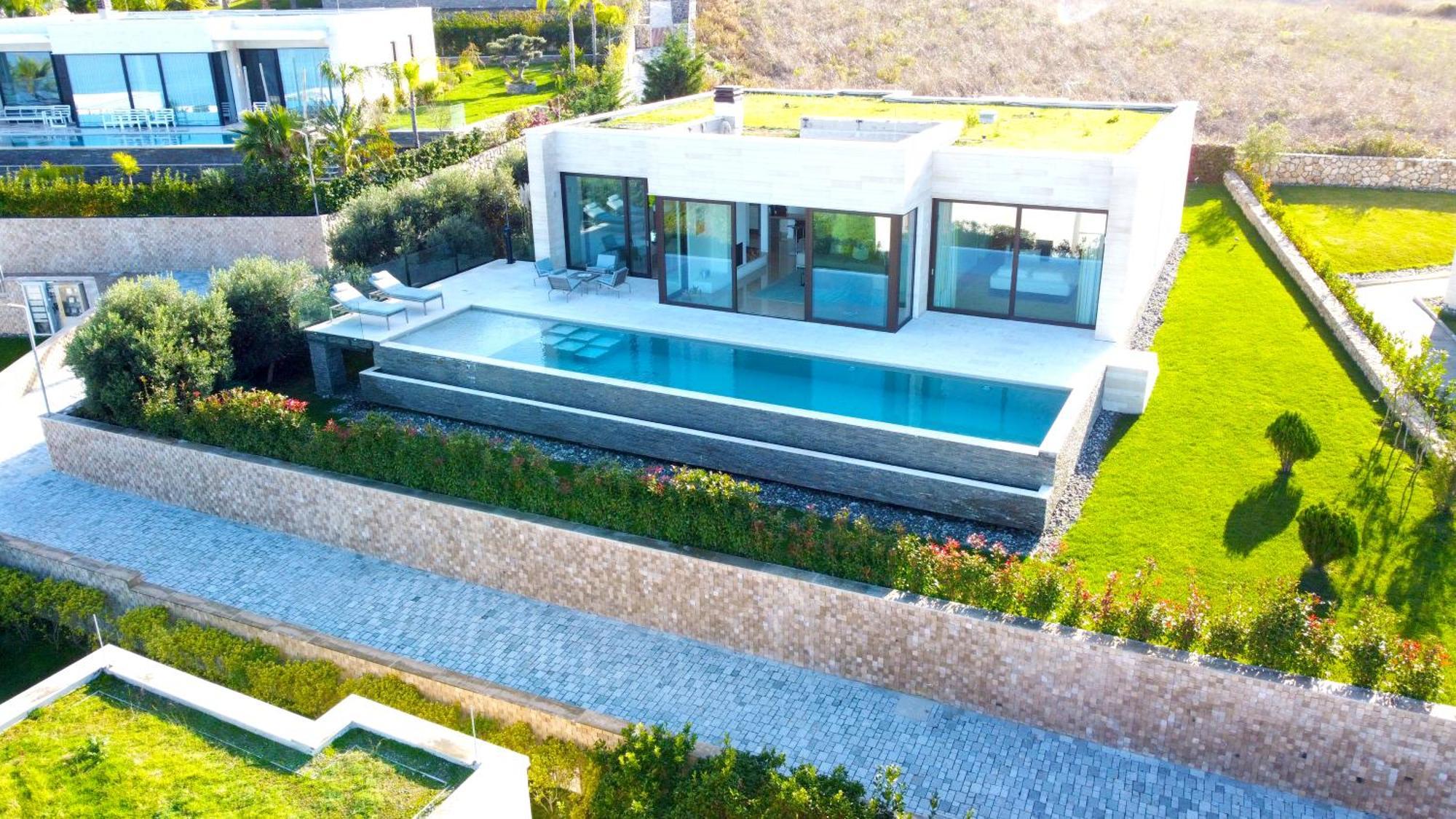 Deluxe Villa Jante Infinity Pool Durrës Exteriör bild